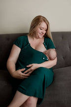 Forest Maternity Mommy Labor and Delivery/ Nursing Gown - Premium Maternity Clothing from Three Little Tots - Just $36.95! Shop now at Pat's Monograms