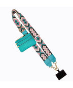 HANDBAG STRAP WITH ZIPPER POUCH PHONE HOLDER WRISTBAND - Premium Accessories from DESHENG ENTERPRISE - Just $19.95! Shop now at Pat's Monograms