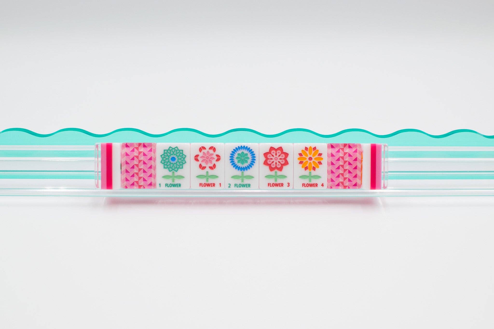 Crystal Prism Pink | Mahjong with Bold Angles and Vibrant Vibes - Premium Mahjong from My Fair Mahjong - Just $365! Shop now at Pat's Monograms