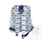 Backpacker - Backpack Puppy Love Blue - Premium Backpack from TRVL Design - Just $62.95! Shop now at Pat's Monograms