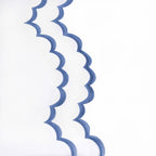 Double Scallop Embroidered Percale Euro Sham Pair - Premium Home Textiles from Mélange Home - Just $48.95! Shop now at Pat's Monograms