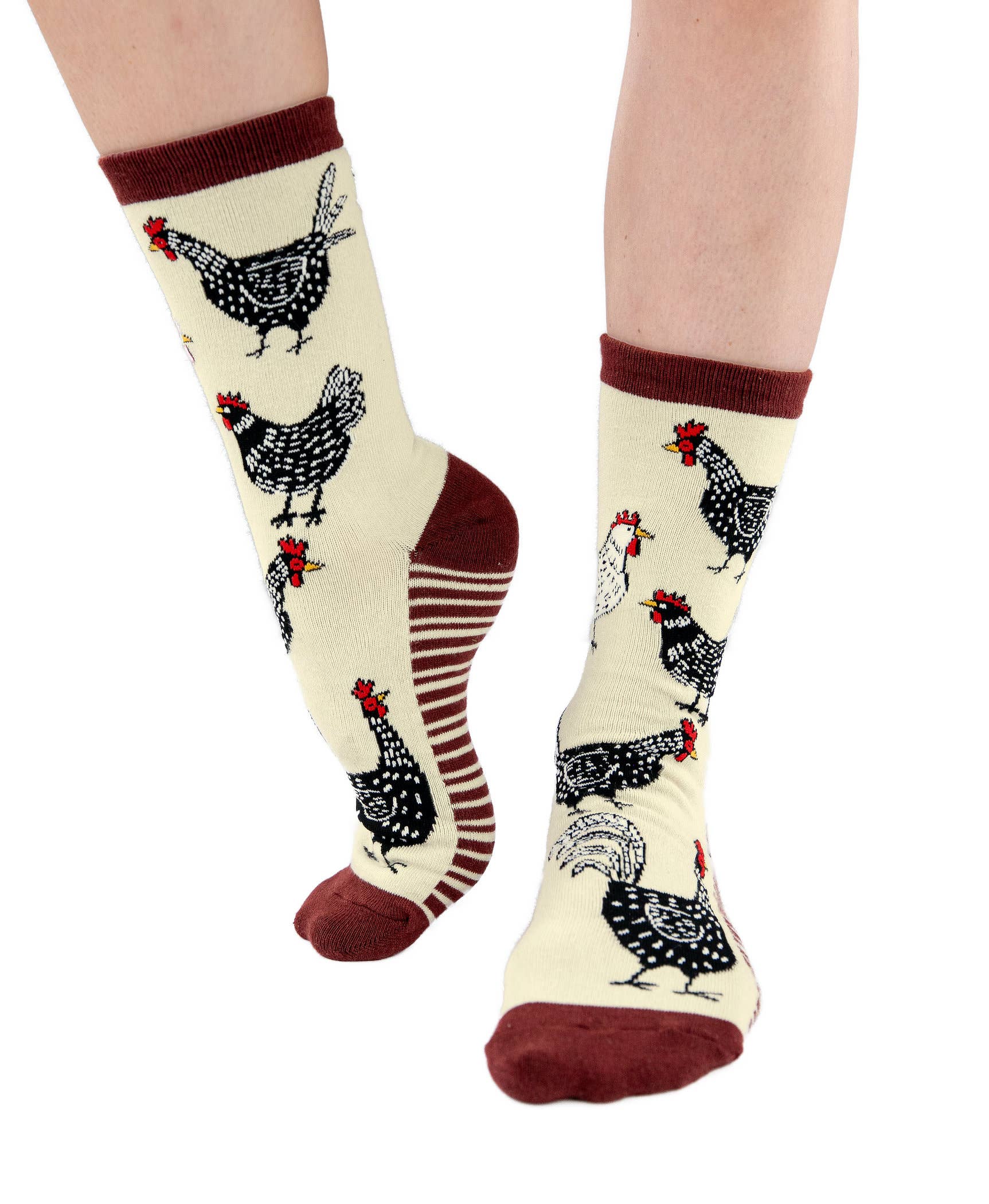 Chicken Crew Sock One Size - Premium Socks from Lazy One - Just $9.95! Shop now at Pat's Monograms