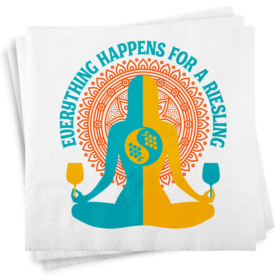 Riesling Napkins - Premium party supplies from Chris’s Stuff Inc. - Just $2.45! Shop now at Pat's Monograms