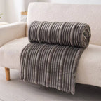 Ultra Soft Ribbed Blanket - Plush Flannel Throw - Premium blankets from FLUFFERY - Just $21.95! Shop now at Pat's Monograms