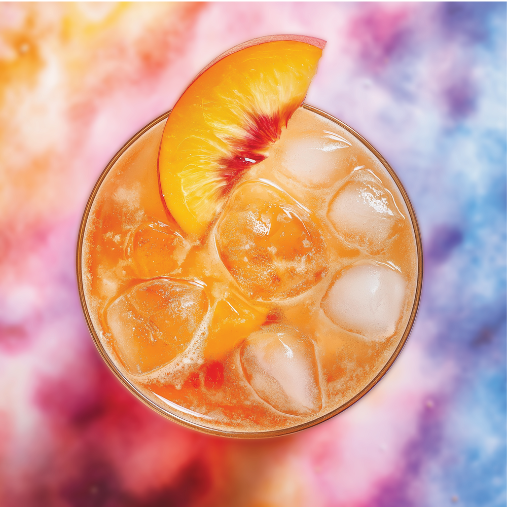 Sugar Free Peach Mango Energy Syrup - 375ml - Premium  from Jordan's Skinny Mixes - Just $6.95! Shop now at Pat's Monograms