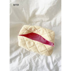 Regular Size Make Up Bag - TERRY: ONE SIZE / ALMOND - Premium  from LoveLina - Just $16! Shop now at Pat's Monograms