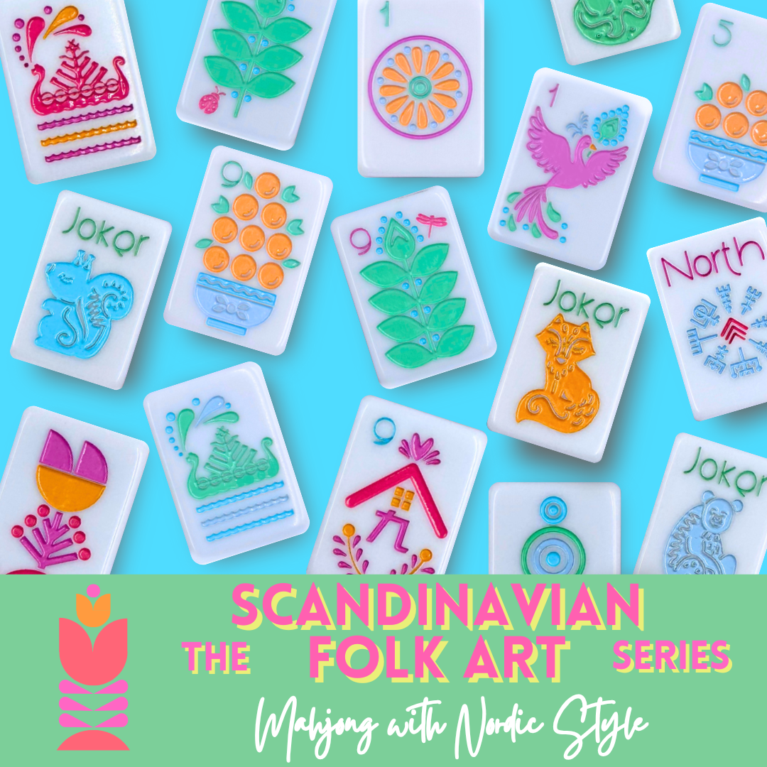 THE SCANDINAVIAN FOLK ART SERIES | Mahjong with Nordic Style — My Fair Mahjong