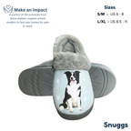 Border Collie Snuggs Slipper - Premium Slippers from E&S Pets - Just $24.95! Shop now at Pat's Monograms