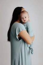 Blue Bird Maternity Mommy Labor and Delivery/ Nursing Gown - Premium Maternity Clothing from Three Little Tots - Just $36.95! Shop now at Pat's Monograms