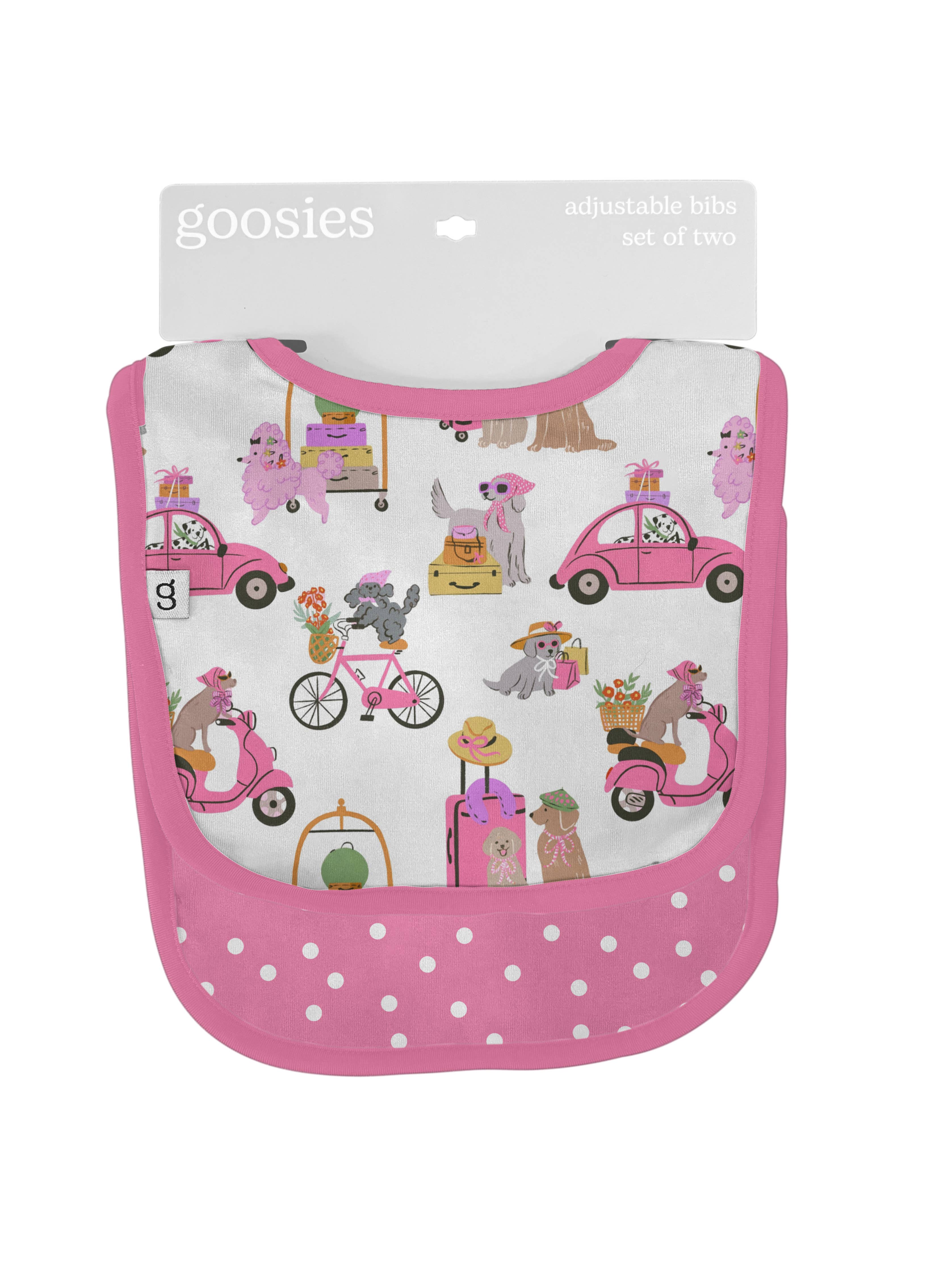 Bib Set - Puppy Chic - Premium Baby Accessories from Goosies - Just $26.95! Shop now at Pat's Monograms