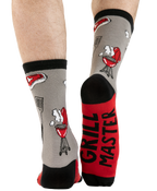 Grill Crew Sock - Premium Socks from Lazy One - Just $9.95! Shop now at Pat's Monograms