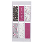 Pink Roses Magnetic Bookmark Set - Premium Books and Devotionals from Christian Art Gifts - Just $4.95! Shop now at Pat's Monograms