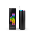 20oz POWDER COATED SKINNY EDGE TUMBLER - Premium drinkware from Hogg Outfitters - Just $14.95! Shop now at Pat's Monograms