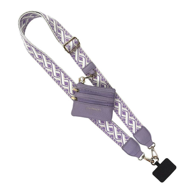 Clip & Go Strap w/Zippered Pouch - Premium phone accessories from Save The Girls - Just $31.95! Shop now at Pat's Monograms