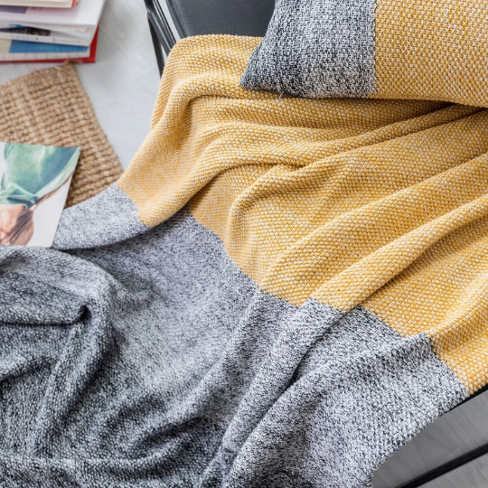 Cozy Throw Blanket - 100% Cotton - Premium  from Boho Bold - Just $54.95! Shop now at Pat's Monograms