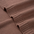 Classic Knit Baby Blanket - 100% Cotton Shima Seiki Knitting - Premium Baby Blanket from SwaddleAn - Just $38.95! Shop now at Pat's Monograms