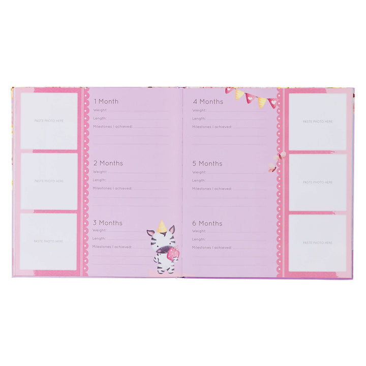 Baby Memory Book for Girls - Premium Christian Gift Items from Christian Art Gifts - Just $16.95! Shop now at Pat's Monograms