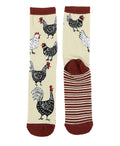 Chicken Crew Sock One Size - Premium Socks from Lazy One - Just $9.95! Shop now at Pat's Monograms