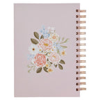 Journal Wirebound Pink Floral Strength & Dignity Prov. 31:25 - Premium Christian Gift Items from Christian Art Gifts - Just $11.95! Shop now at Pat's Monograms