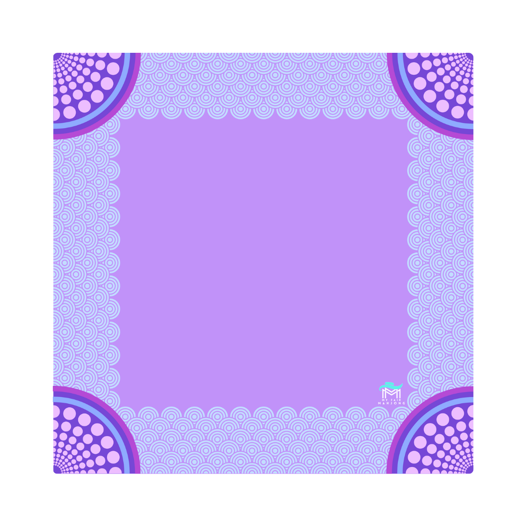 MAHJONG MAT | Confetti | 33" x 33" — My Fair Mahjong