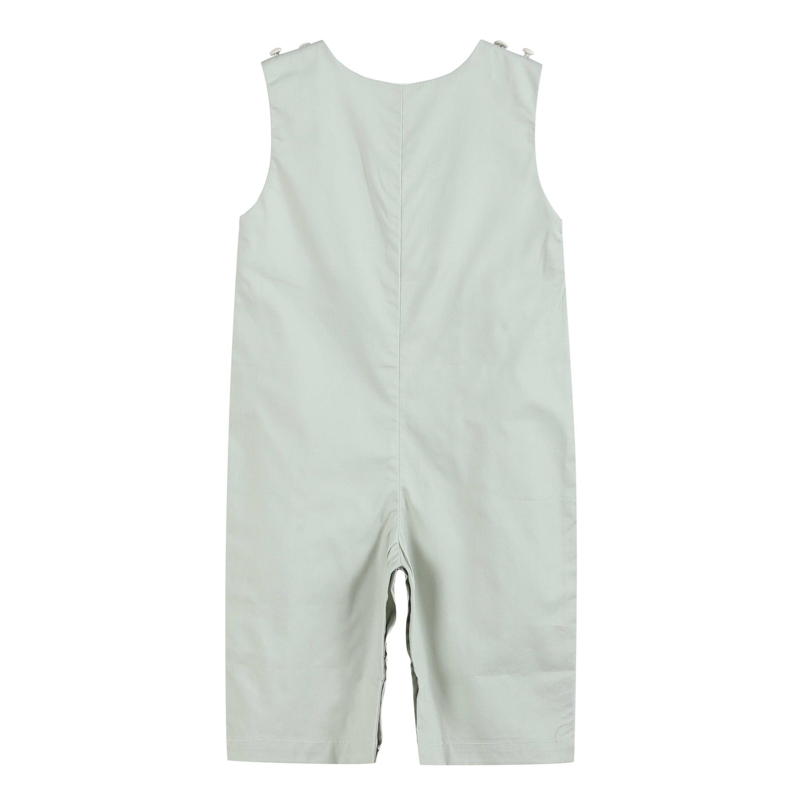 Sage Green Construction Smocked Overalls - Premium Baby & Toddler Outfits from Lil Cactus - Just $38.95! Shop now at Pat's Monograms