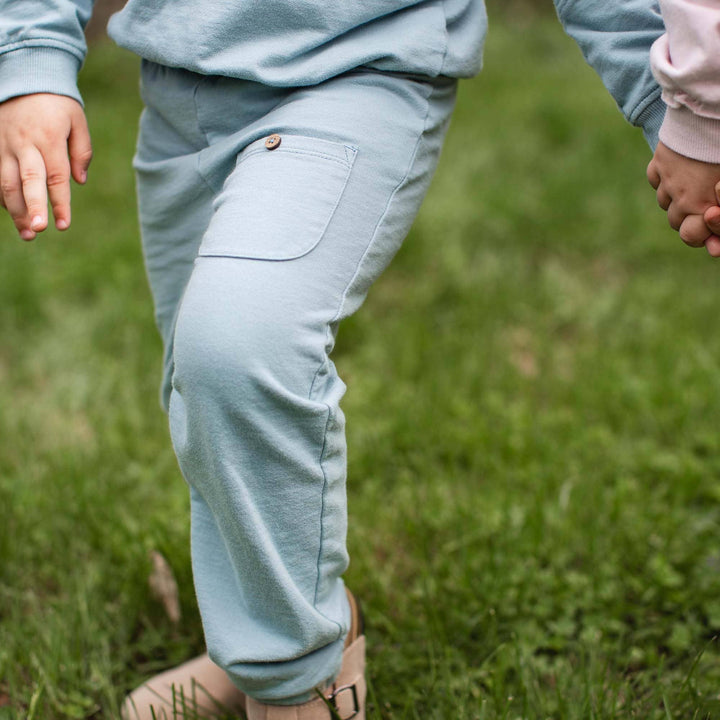 Seamed Toddler Sweatshirt Set - Premium Baby & Toddler Outfits from Burt's Bees Baby - Just $32.95! Shop now at Pat's Monograms