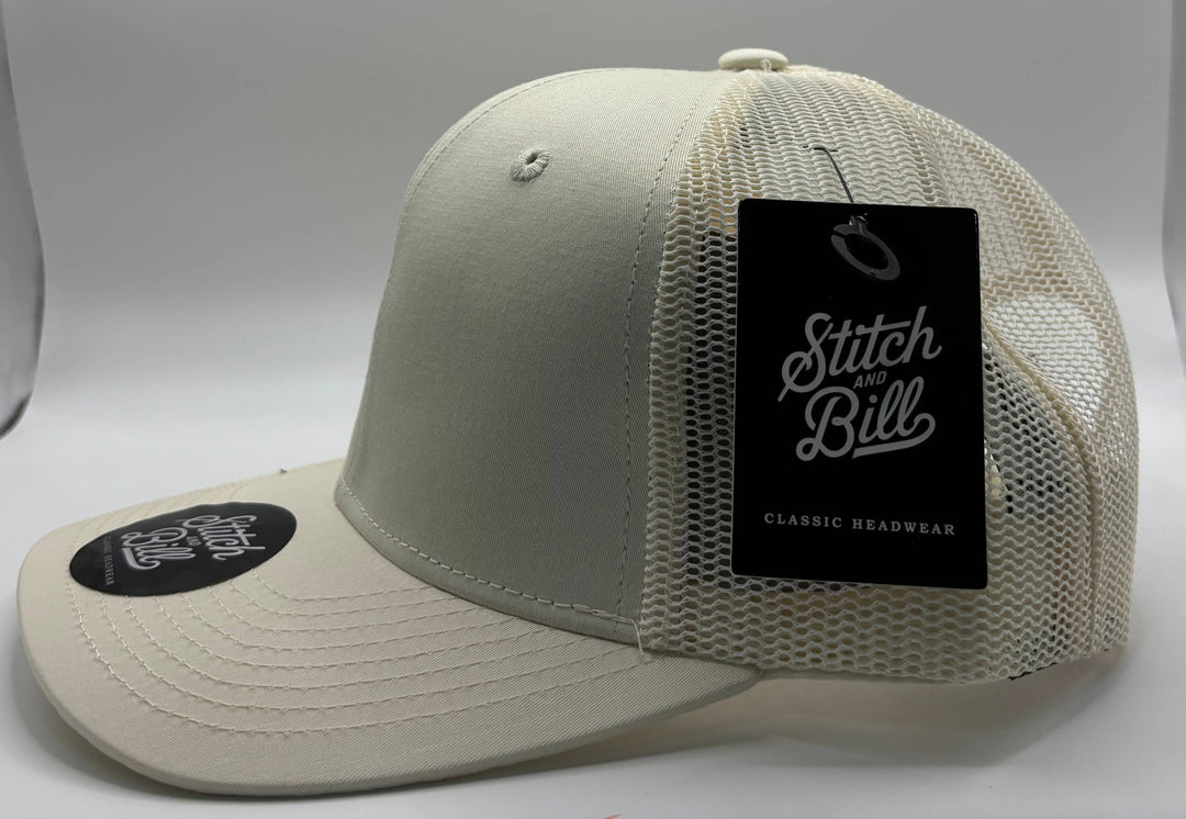 Trucker Adjustable Baseball Cap Premium Quality Men Women - Premium Headwear from Stitch and Bill Wholesale Hats - Just $9! Shop now at Pat's Monograms