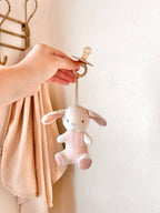 Bitzy Pal Natural Rubber Pacifier & Plush - Premium  from Itzy Ritzy - Just $14.95! Shop now at Pat's Monograms