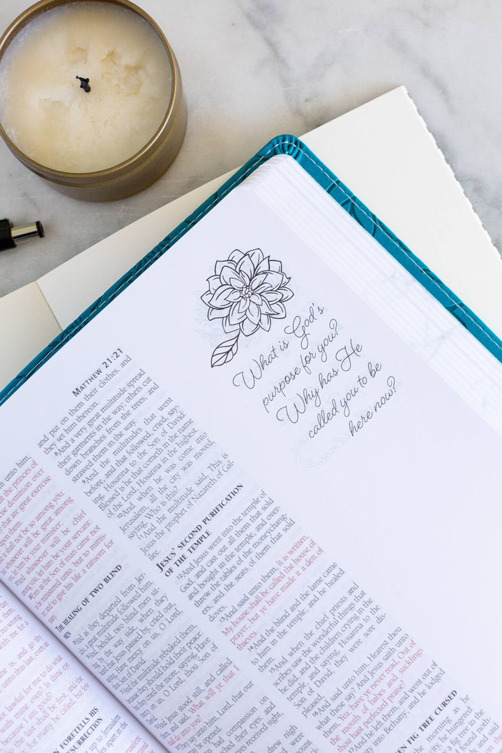 Personal Reflections Kjv Bible With Prompts - Premium Books and Devotionals from Barbour Publishing, Inc. - Just $42.99! Shop now at Pat's Monograms