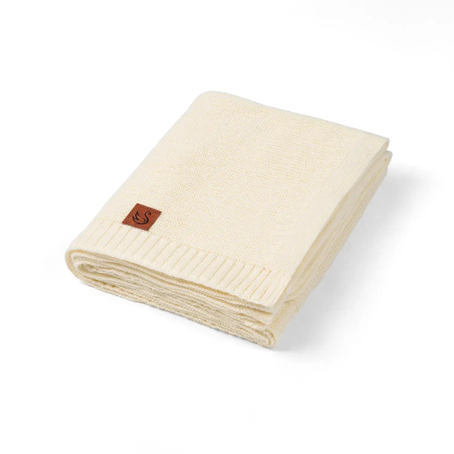 Classic Knit Baby Blanket - 100% Cotton Shima Seiki Knitting - Premium Baby Blanket from SwaddleAn - Just $38.95! Shop now at Pat's Monograms