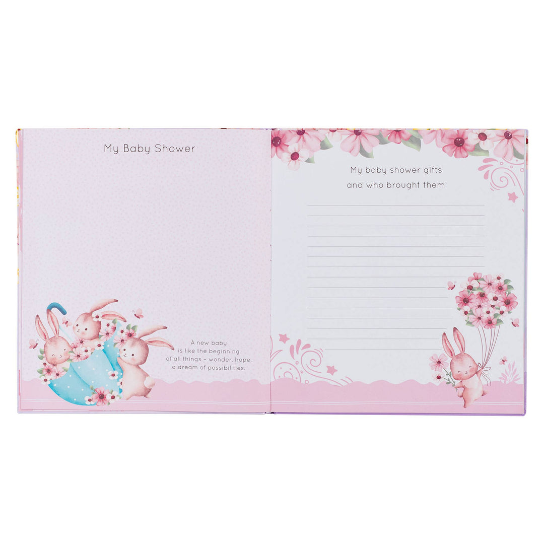 Baby Memory Book for Girls - Premium Christian Gift Items from Christian Art Gifts - Just $16.95! Shop now at Pat's Monograms