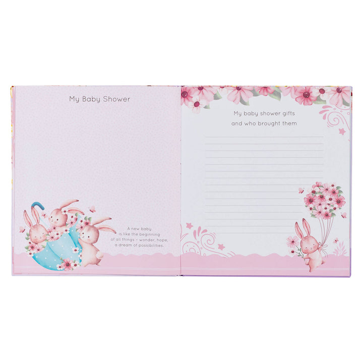Baby Memory Book for Girls - Premium Christian Gift Items from Christian Art Gifts - Just $16.95! Shop now at Pat's Monograms