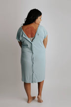 Blue Bird Maternity Mommy Labor and Delivery/ Nursing Gown - Premium Maternity Clothing from Three Little Tots - Just $36.95! Shop now at Pat's Monograms