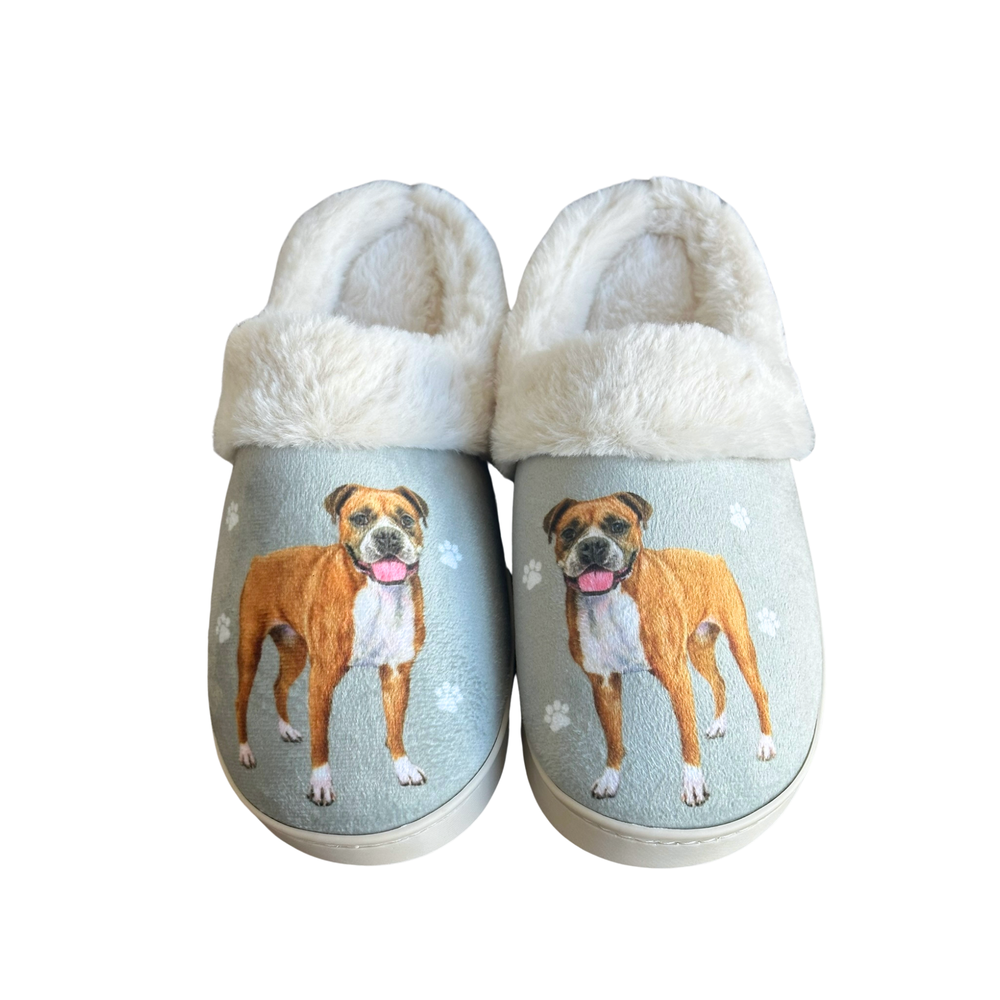 Boxer Snuggs Slippers - Premium Slippers from E&S Pets - Just $24.95! Shop now at Pat's Monograms