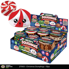 Fun Doh Christmas Dumpling Squishy Toy 12pc Holiday Display — Novelty Brands