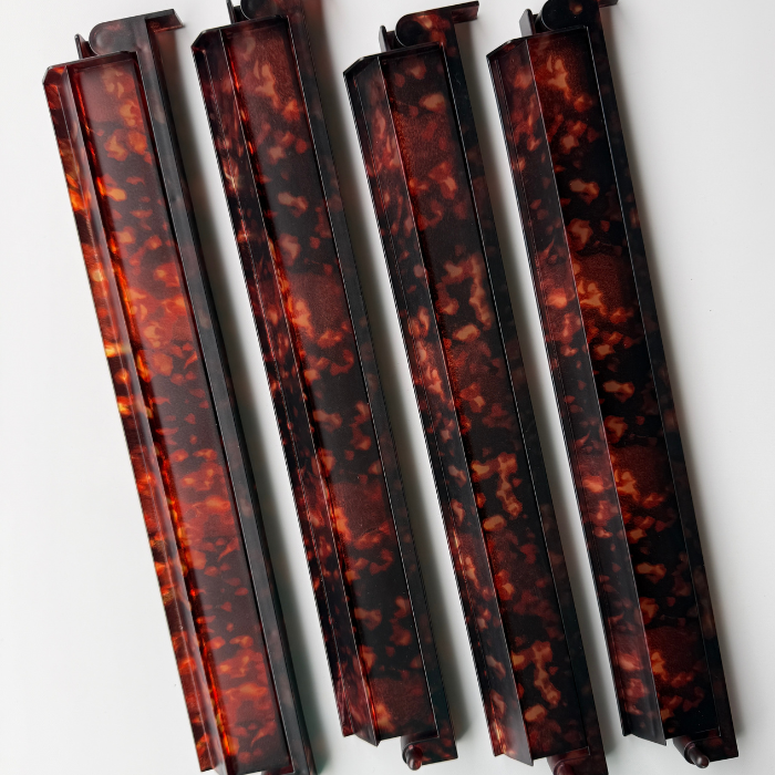 Tortoise Shell Mahjong Rack & Pusher Set – Mahjong Accessory - Premium Mahjong from Mahjong Studios - Just $72.95! Shop now at Pat's Monograms