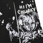 Chucky Color Changing Crew Sock - Premium Socks from Bioworld Merchandising - Just $11.95! Shop now at Pat's Monograms