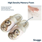 Shih Tzu Tan and White Snuggs Slipper - Comfy - Pet lovers - Premium Slippers from E&S Pets - Just $24.95! Shop now at Pat's Monograms
