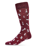 Checkmate Men's Crew Socks - Premium Socks from Infinity Classics International Inc. - Just $11.95! Shop now at Pat's Monograms