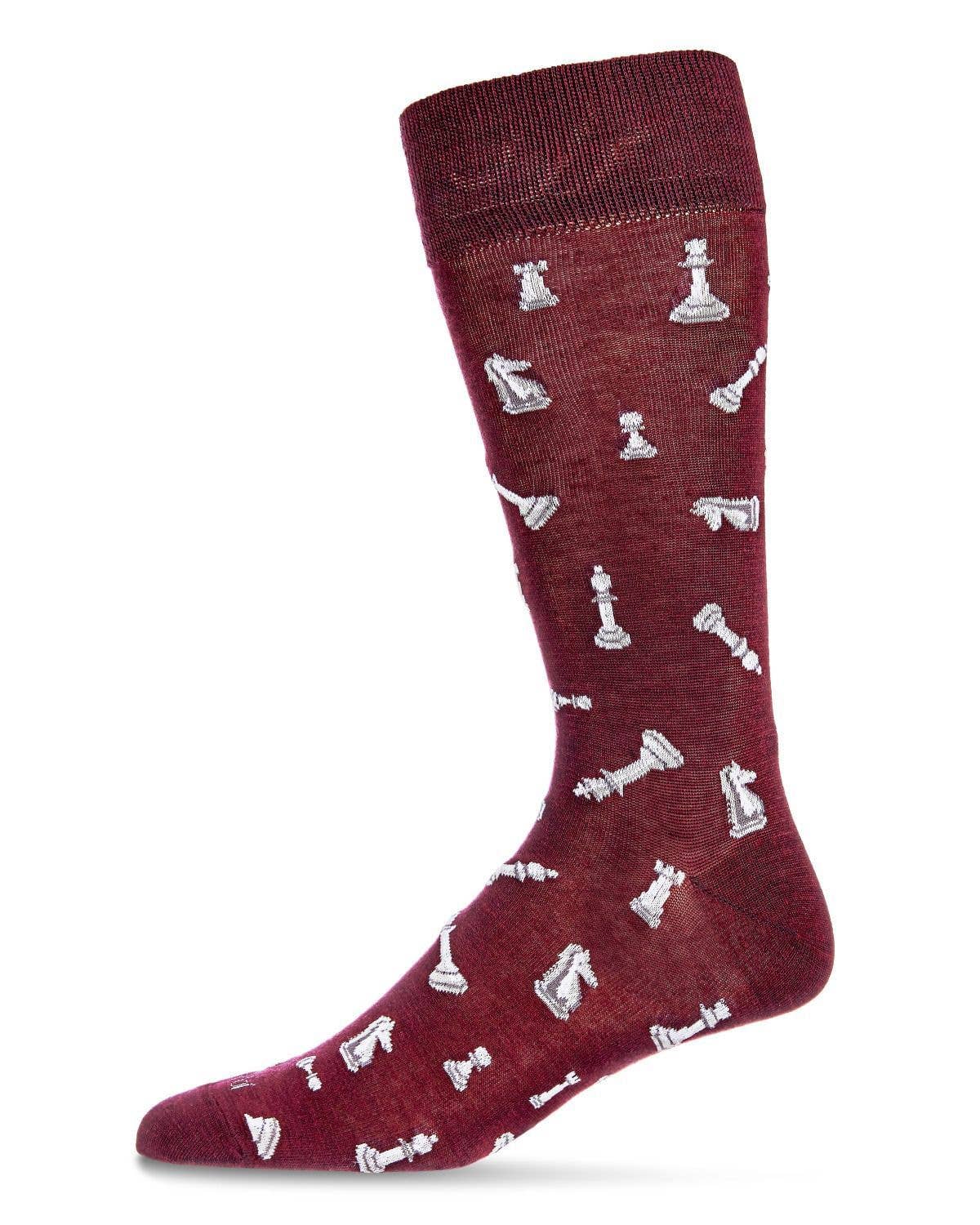 Checkmate Men's Crew Socks - Premium Socks from Infinity Classics International Inc. - Just $11.95! Shop now at Pat's Monograms