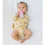 Itzy Mitt™ Silicone Teething Mitts: Highland Cow - Premium teethers from Itzy Ritzy - Just $9.95! Shop now at Pat's Monograms