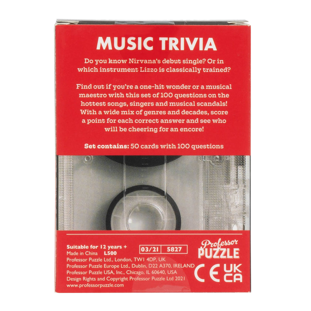 Mini Music Trivia - Premium Gifts from Professor Puzzle USA, Inc. - Just $5.45! Shop now at Pat's Monograms