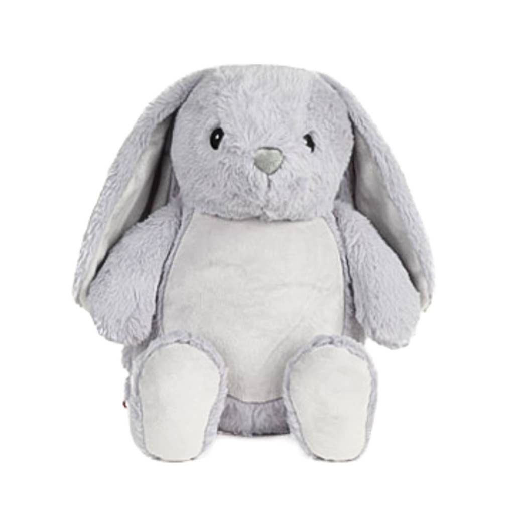 Cubbies - Grey Rabbit - Premium stuffed animals from Cubbies - Just $29.95! Shop now at Pat's Monograms