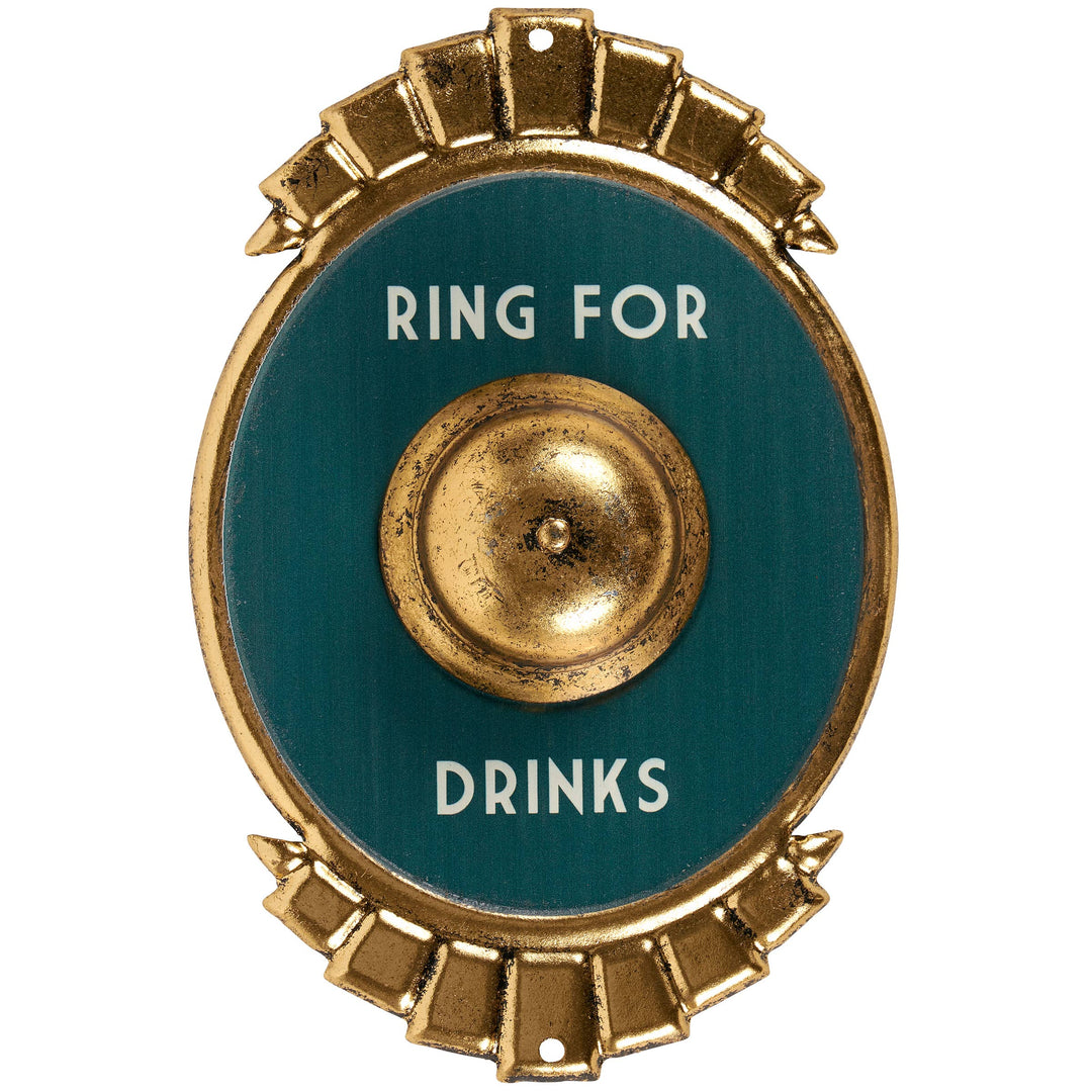Ring For Drinks Wall Decor - Premium Home Decor from Primitives by Kathy - Just $36.80! Shop now at Pat's Monograms