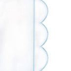 Scallop Frame Embroidered Cotton Percale Euro Sham - Premium Home Textiles from Mélange Home - Just $48.95! Shop now at Pat's Monograms