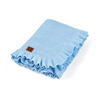Ruffled Knit Baby Blanket - 100% Cotton - Premium Baby Blanket from SwaddleAn - Just $44.95! Shop now at Pat's Monograms