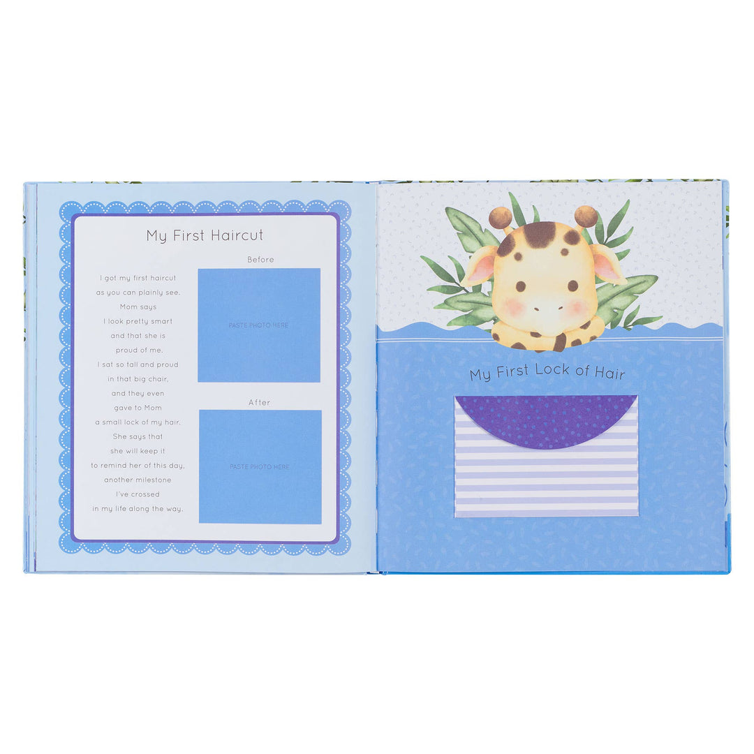 Baby Memory Book for Boys - Premium Christian Gift Items from Christian Art Gifts - Just $16.95! Shop now at Pat's Monograms