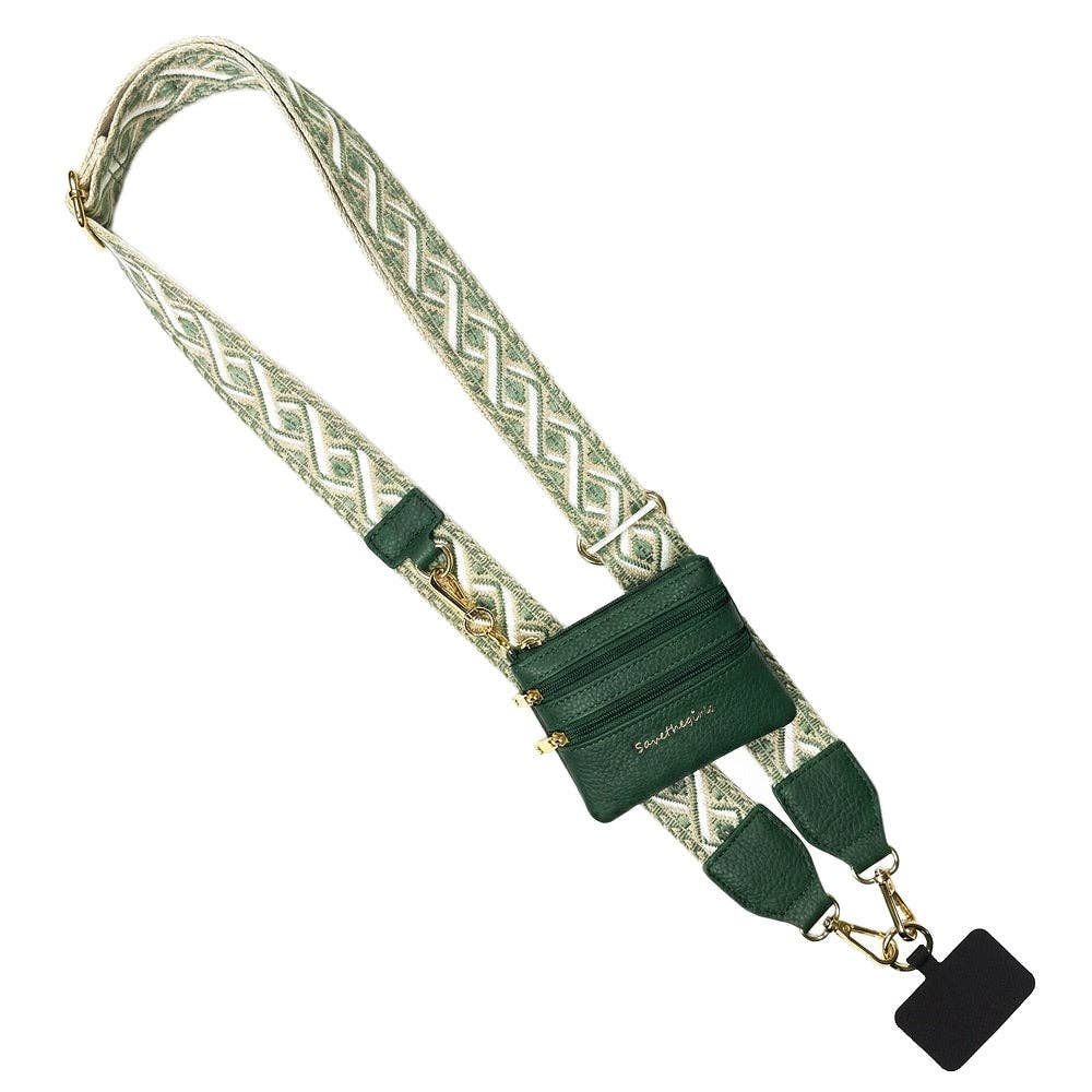 Clip & Go Strap w/Zippered Pouch - Premium phone accessories from Save The Girls - Just $31.95! Shop now at Pat's Monograms