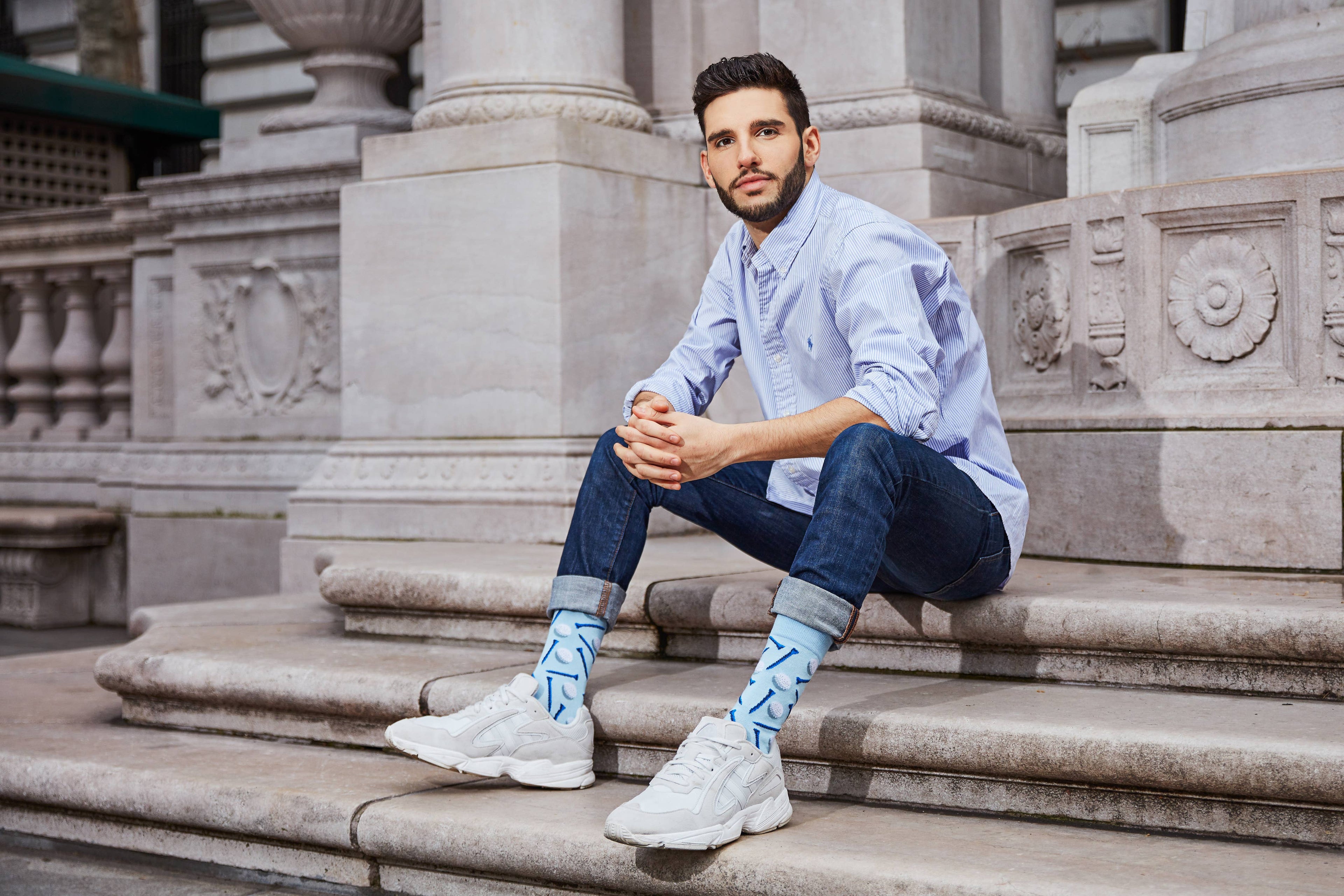 Golf Bamboo Blend Men's Crew Socks - Premium Socks from Infinity Classics International Inc. - Just $11.95! Shop now at Pat's Monograms