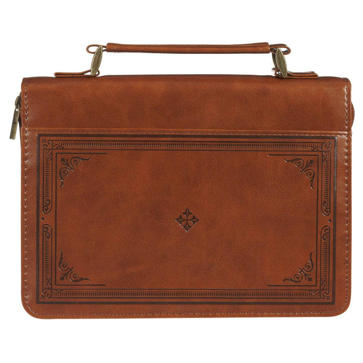 Bible Cover Classic Brown Trust in the Lord Prov. 3:5 - Premium Christian Gift Items from Christian Art Gifts - Just $29.99! Shop now at Pat's Monograms